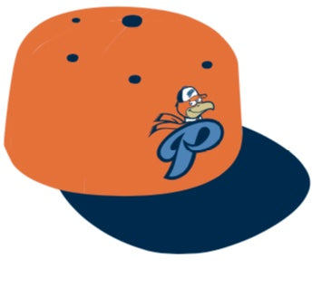 Orange Pilots Hat